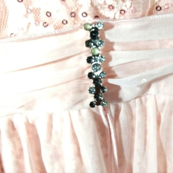 Amy's Closet Sequined High Low Dress - Picture 4 of 5